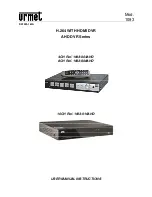 Preview for 1 page of urmet domus 1093/004AHD User Manual/Instructions