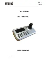 urmet domus 1093/701 User Manual preview