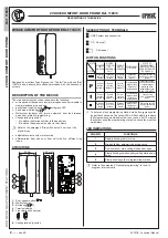 Предварительный просмотр 2 страницы urmet domus 1183/5 Manual