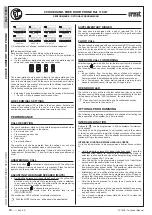 Предварительный просмотр 10 страницы urmet domus 1183/5 Manual