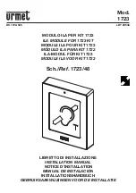 urmet domus 1723 KIT Installation Manual preview