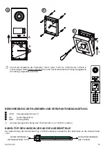 Предварительный просмотр 15 страницы urmet domus 1723 KIT Installation Manual