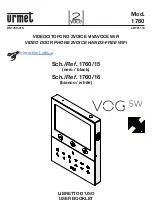 urmet domus 1760/15 User Booklet предпросмотр