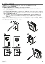 Предварительный просмотр 5 страницы urmet domus 1784/45 Installation And Use Booklet