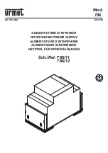 urmet domus 786/11 Manual preview