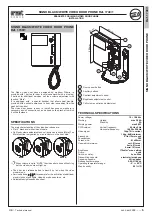 Preview for 5 page of urmet domus ARCO 1715/1 Technical Manual