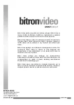 Preview for 8 page of urmet domus bitronvideo AV2009/01 Instruction Manual