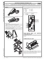 Предварительный просмотр 4 страницы urmet domus EASIVOICE 926 User Manual