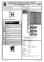 Предварительный просмотр 4 страницы urmet domus elekta Manual