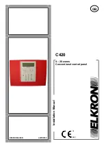 Preview for 1 page of urmet domus Elkron C420 Installation Manual