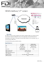 urmet domus FDi FD-500-481 Installation Manual preview