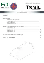 Preview for 1 page of urmet domus FDI Transit FD-010-012 Installation Manual