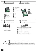 Предварительный просмотр 4 страницы urmet domus GROTHE MISTRAL SE06 Instructions For Installation And Operation Manual