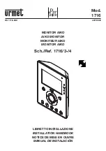 urmet domus IPerVoice 1716 Installation Handbook preview