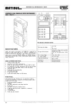 Предварительный просмотр 32 страницы urmet domus Miwi 1032/9 Manual