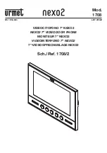 urmet domus nexo2 1708/2 Manual preview