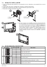 Предварительный просмотр 13 страницы urmet domus Note 2 1723/71 Installation Handbook