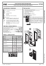 Preview for 3 page of urmet domus sinthesi 1158/82 Technical Manual