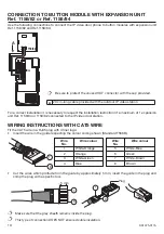 Предварительный просмотр 10 страницы urmet domus sinthesi steel 1375 Instructions Manual