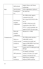 Preview for 10 page of UROVO i3000 User Manual