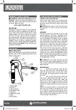 Preview for 4 page of Urrea 23615 User Manual And Warranty