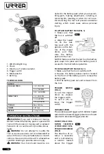 Preview for 13 page of Urrea AI1120 User Manual And Warranty