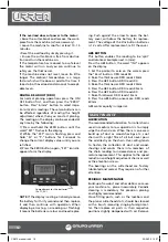 Предварительный просмотр 16 страницы Urrea CE913 User Manual And Warranty