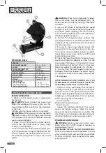 Preview for 14 page of Urrea CM814B User Manual