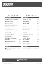 Preview for 2 page of Urrea COMP8100 Manual