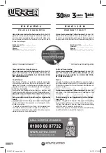 Preview for 16 page of Urrea EA1007HV User Manual And Warranty