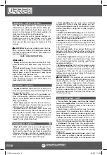 Preview for 8 page of Urrea HL930 User'S Manual And Warrantly