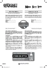 Preview for 16 page of Urrea LB821 User Manual And Warranty