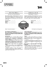 Preview for 25 page of Urrea PP921A User Manual And Warranty