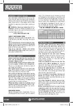 Preview for 12 page of Urrea RB1020 User Manual And Warranty