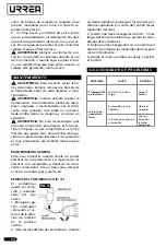 Preview for 10 page of Urrea RB1120 User Manual And Warranty