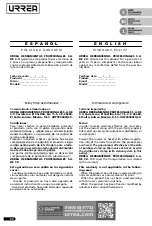 Preview for 20 page of Urrea RB1120 User Manual And Warranty