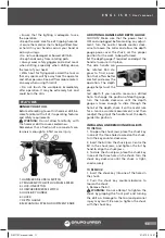 Preview for 11 page of Urrea RM712C User Manual And Warranty