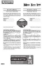 Preview for 28 page of Urrea SC907B User Manual And Warranty