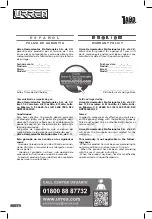 Preview for 16 page of Urrea SOLI1020-220 User Manual And Warranty