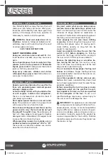 Preview for 16 page of Urrea SOLM1020 User Manual And Warranty