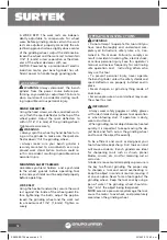 Preview for 12 page of Urrea SURTEK EB406 User Manual And Warranty