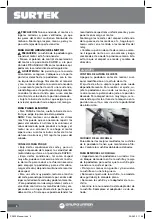 Preview for 6 page of Urrea SURTEK PP520 User Manual And Warranty