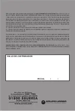 Preview for 16 page of Urrea UBORVI User Manual And Warranty