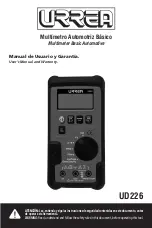 Preview for 1 page of Urrea UD226 User Manual And Warranty