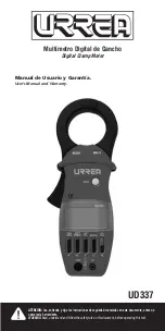 Preview for 1 page of Urrea UD337 User Manual And Warranty