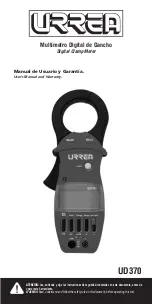 Urrea UD370 User'S Manual And Warrantly предпросмотр