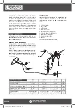 Preview for 4 page of Urrea UP731 User Manual And Warranty