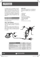 Preview for 4 page of Urrea UP890 User Manual And Warranty