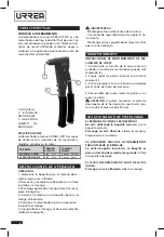 Preview for 2 page of Urrea UPS15 User Manual And Warranty