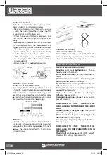 Предварительный просмотр 20 страницы Urrea VCG855 User Manual And Warranty